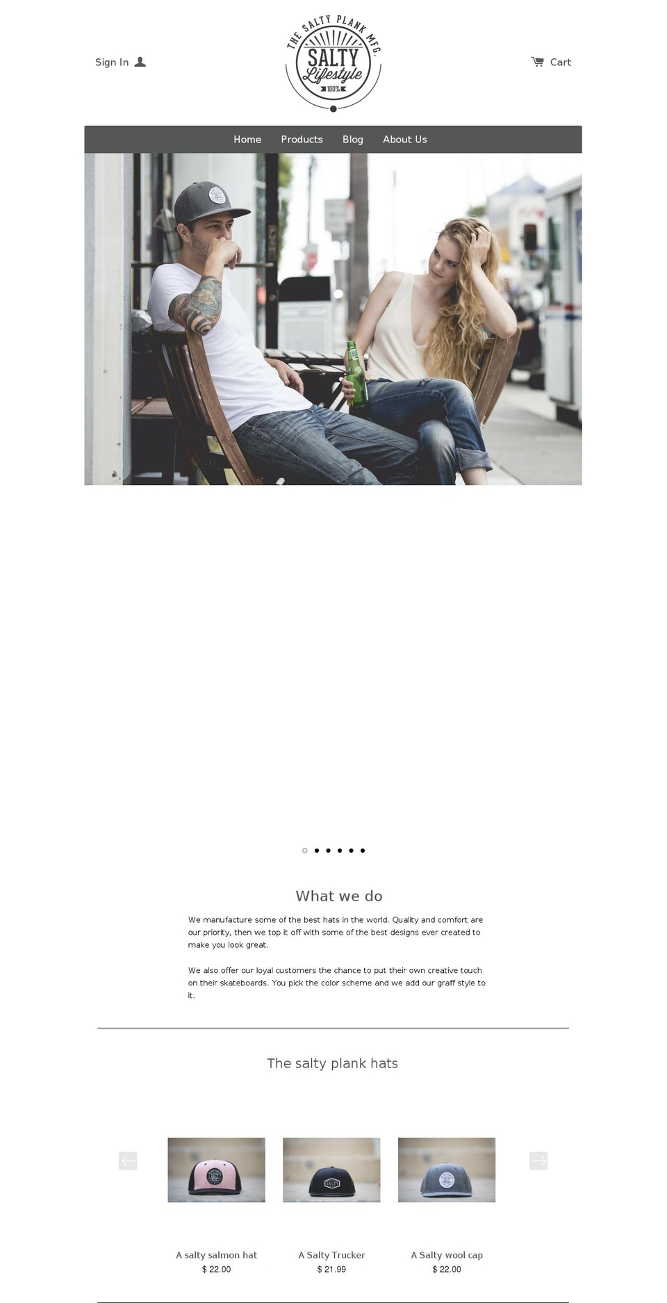 tspla.com shopify website screenshot