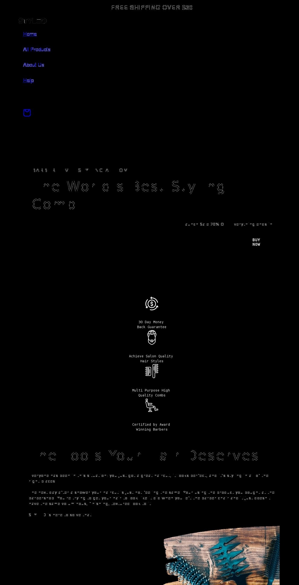 tstyled.com shopify website screenshot