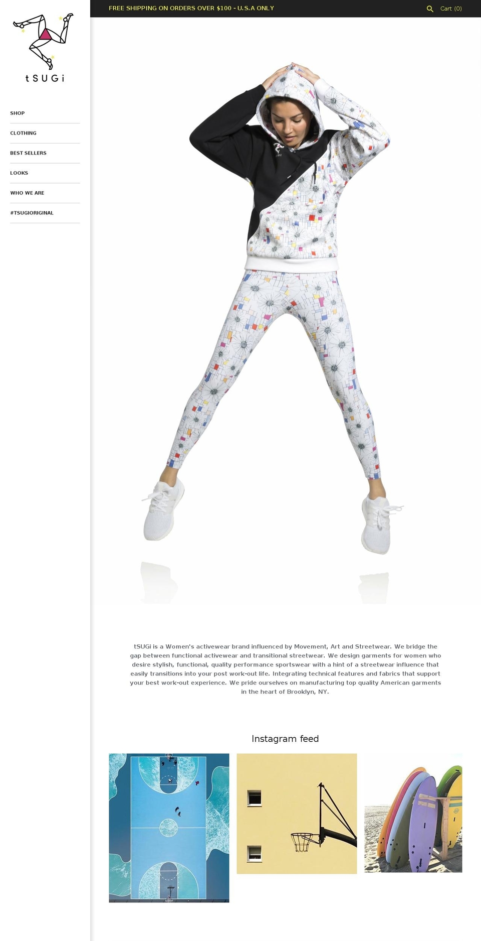 tsugioriginal.com — Shopify storefront screenshot