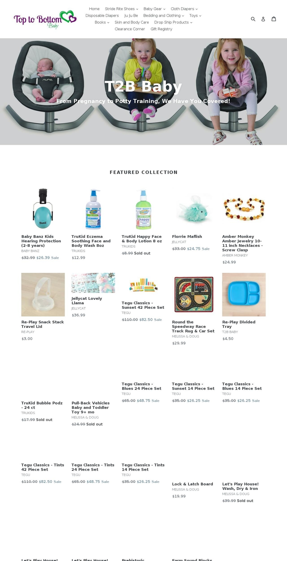 ttbbb.com — Shopify storefront screenshot