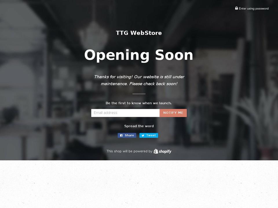ttgrepairs.com — Shopify storefront screenshot