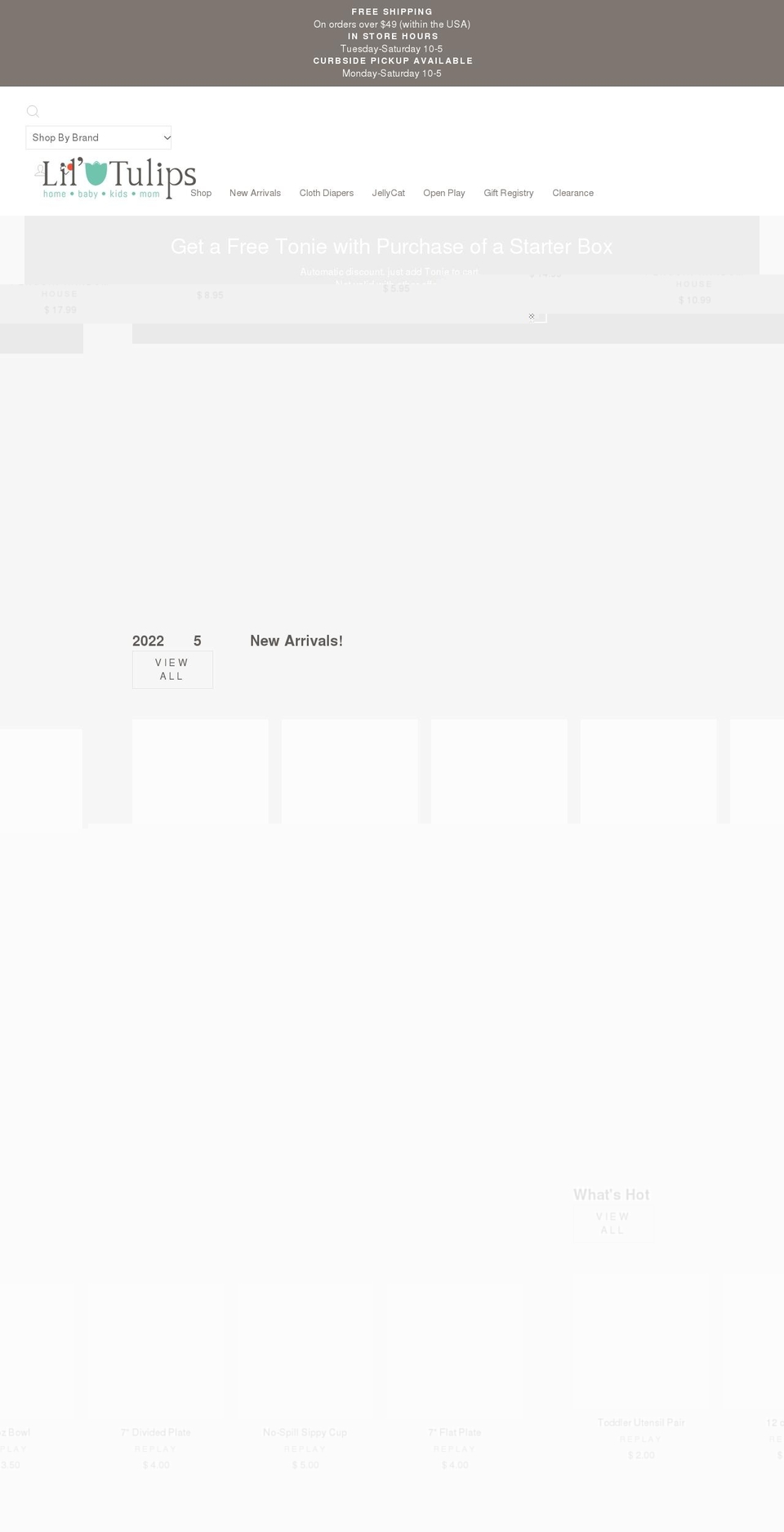 tties.net shopify website screenshot