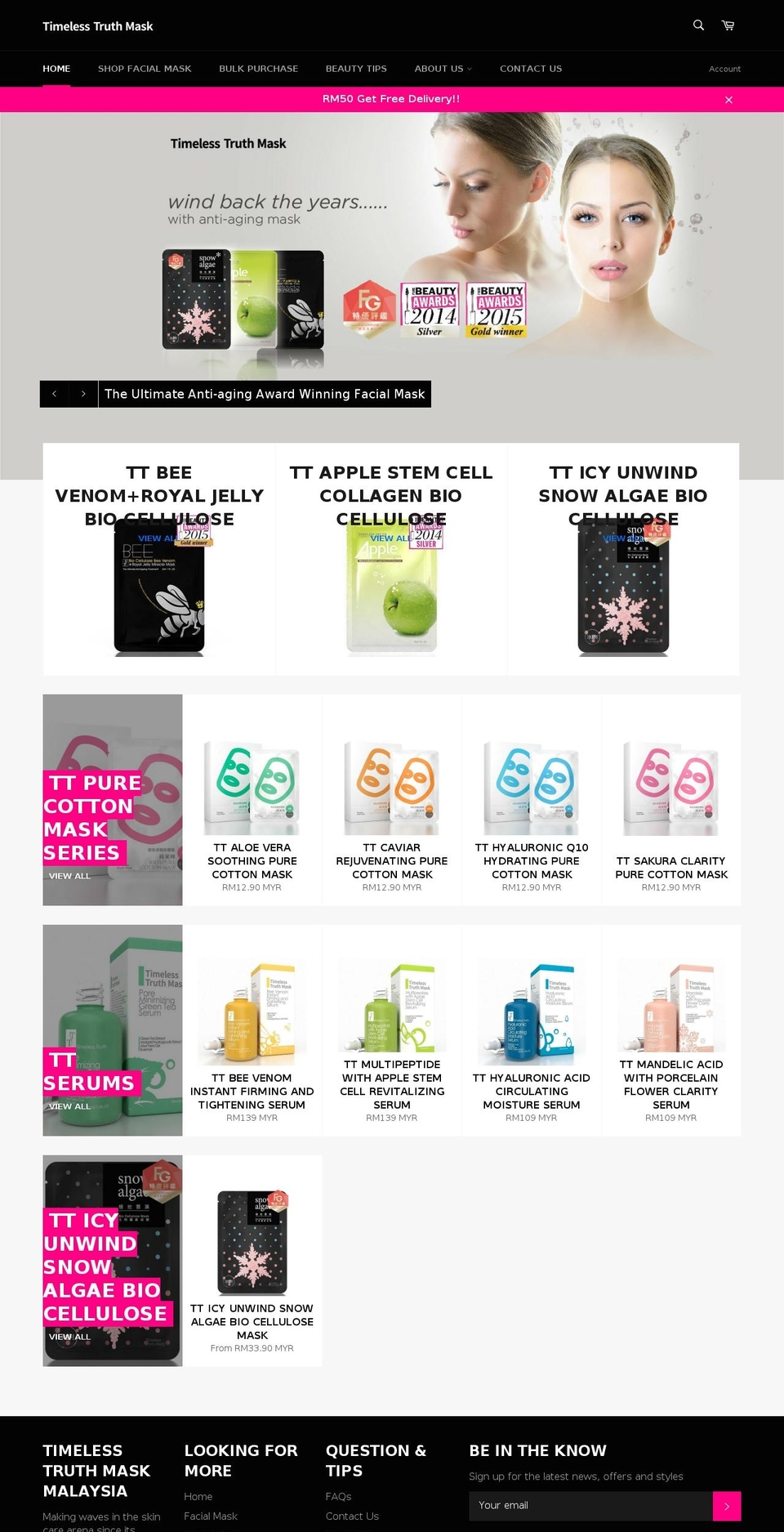 ttmaskmalaysia.com shopify website screenshot