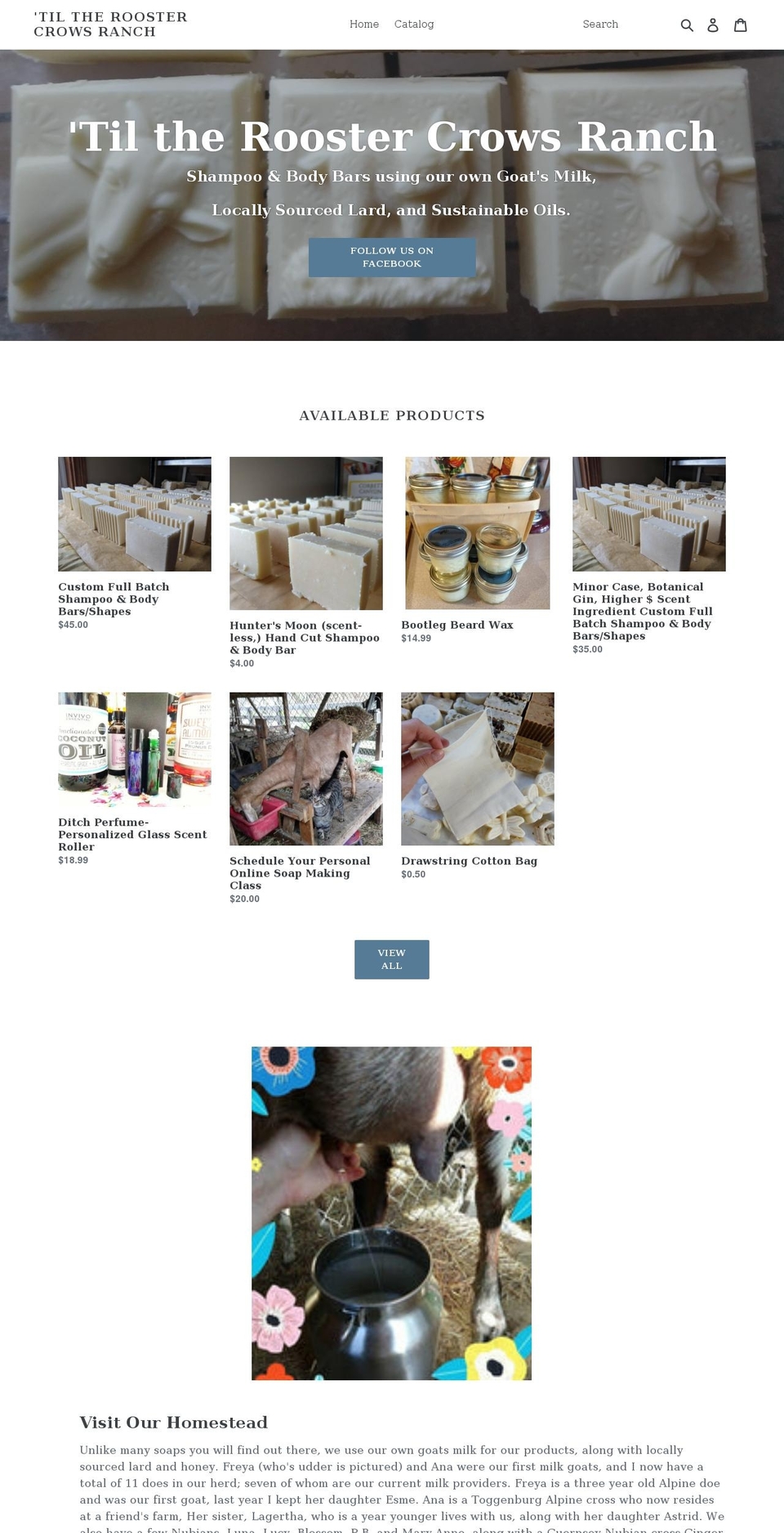 ttrcranch.com — Shopify storefront screenshot