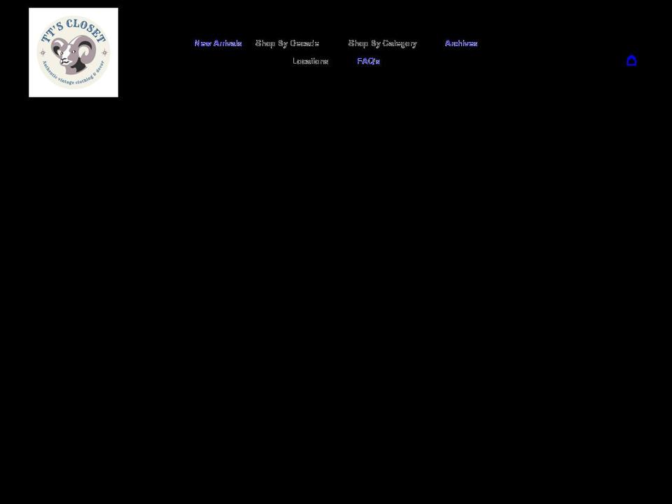 ttsclosettt.com shopify website screenshot
