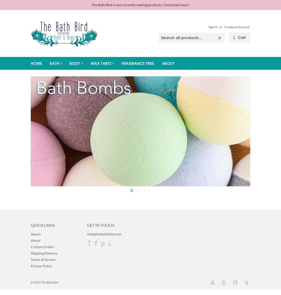 tubandtonic.com — Shopify storefront screenshot