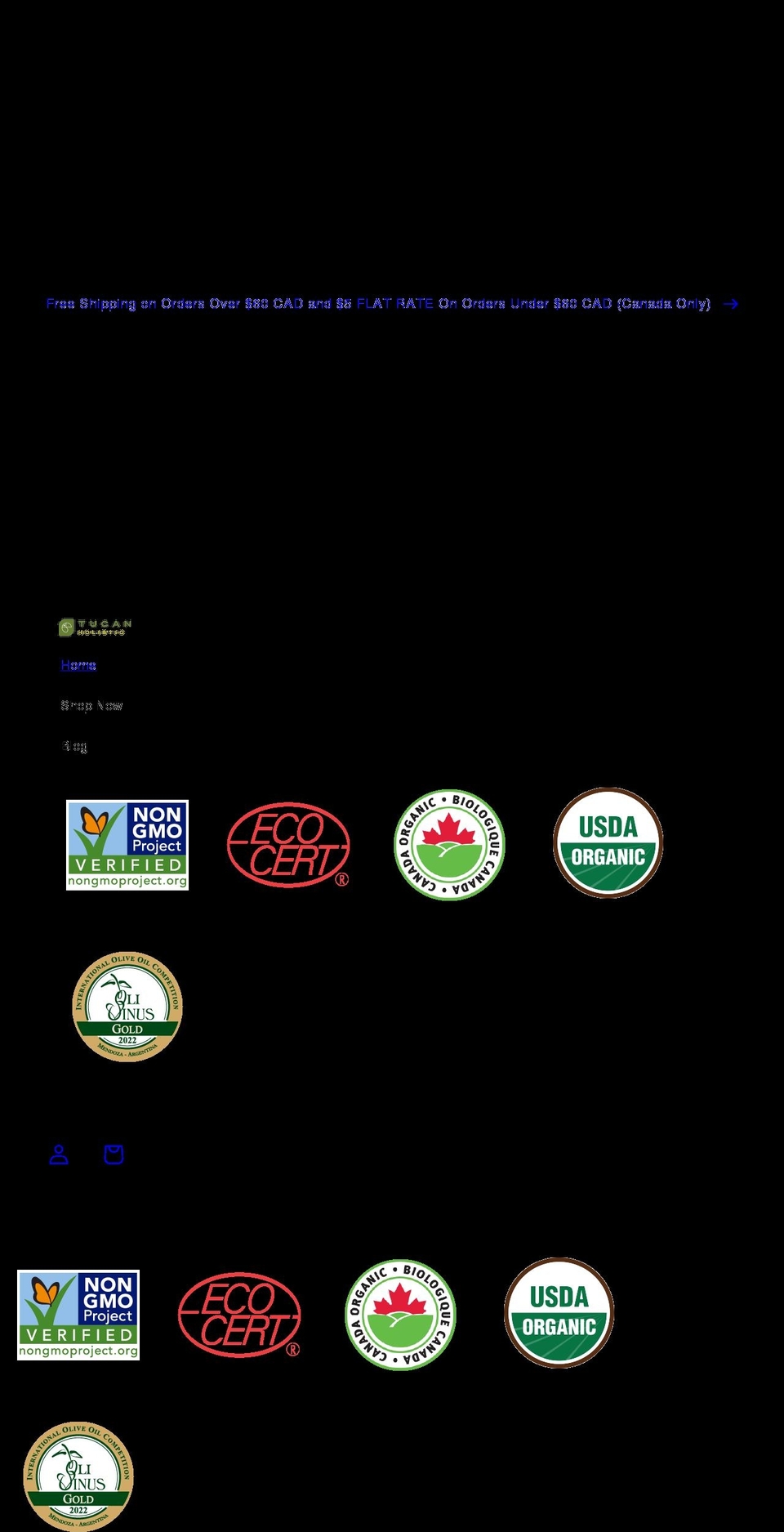 tucaninternational.com shopify website screenshot