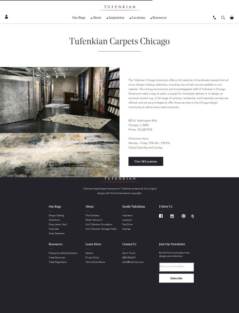 VPV - Nav Edits 4\/20\/18 Shopify theme site example tufenkianchicago.com