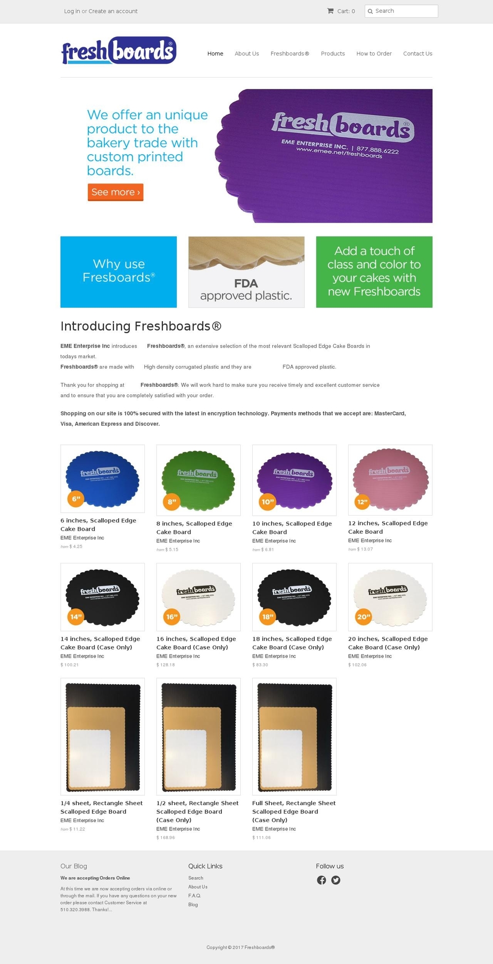 tuffboards.com shopify website screenshot