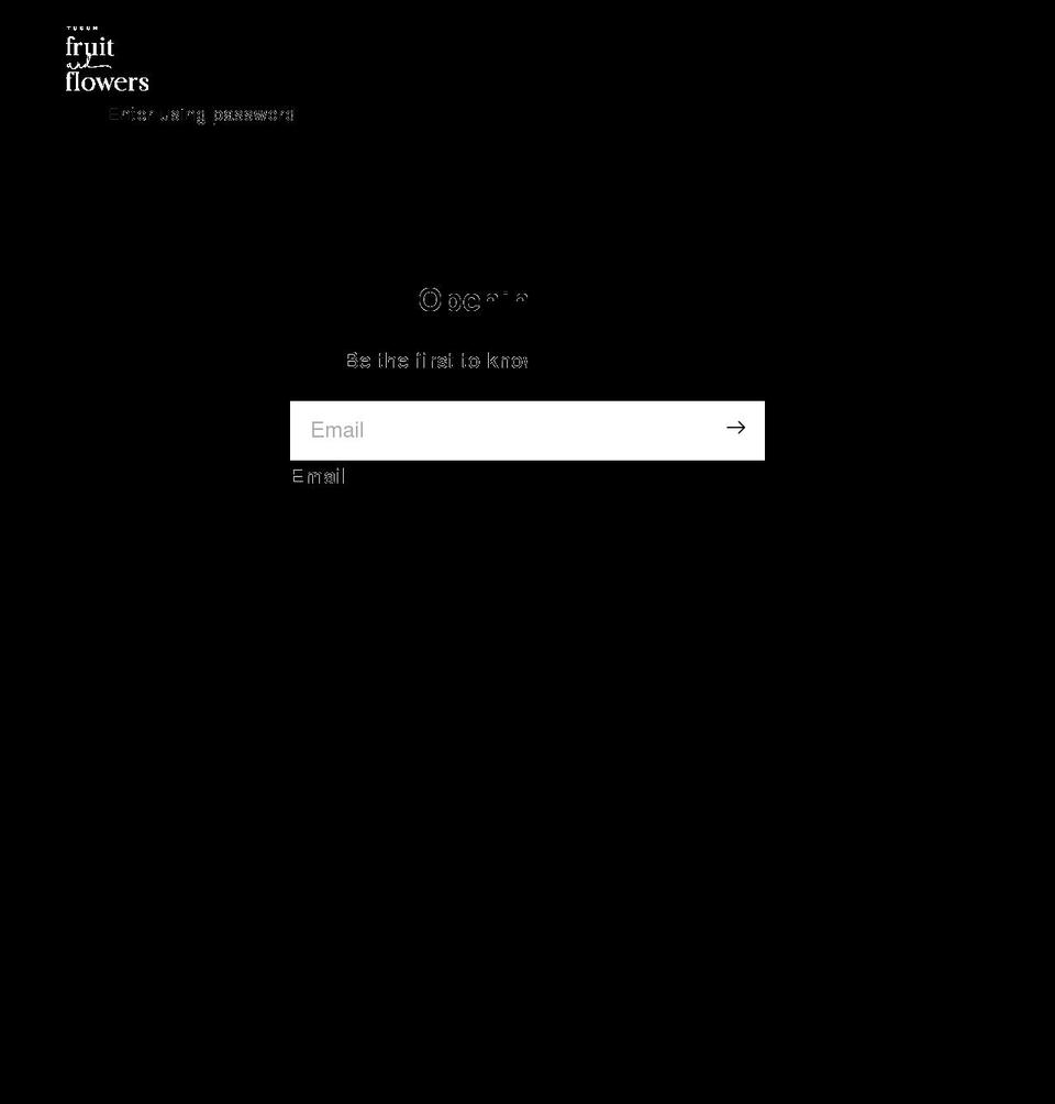 tugunfruitandflowers.com shopify website screenshot