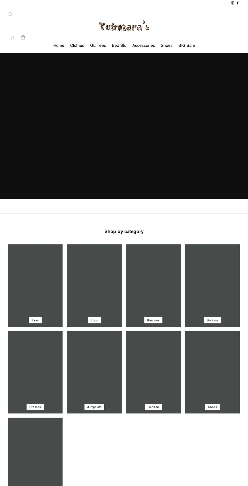 tuhmaras.com shopify website screenshot