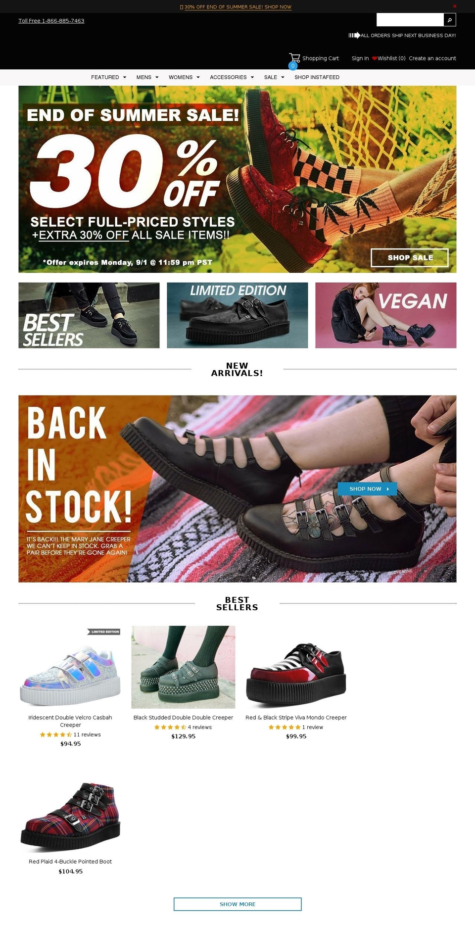 tukstore.com — Shopify storefront screenshot