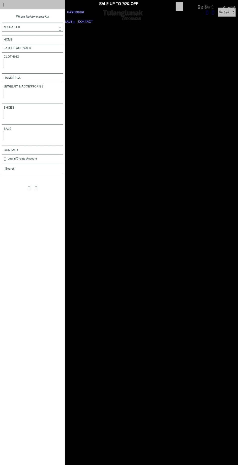 tulanglunakgerobakan.com shopify website screenshot