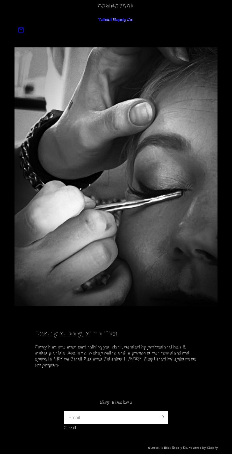 tullekitsupplyco.com shopify website screenshot