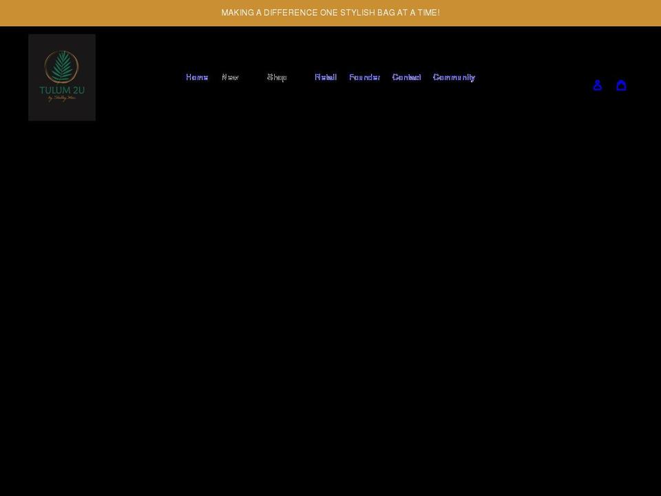 tulum2u.com shopify website screenshot