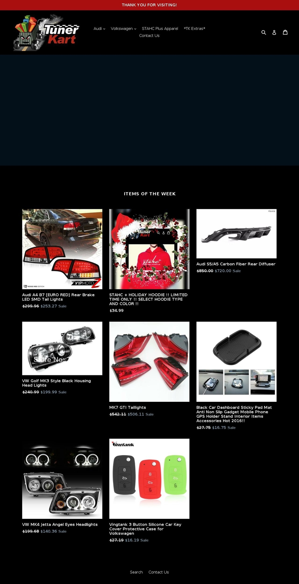 tunerkart.com — Shopify storefront screenshot