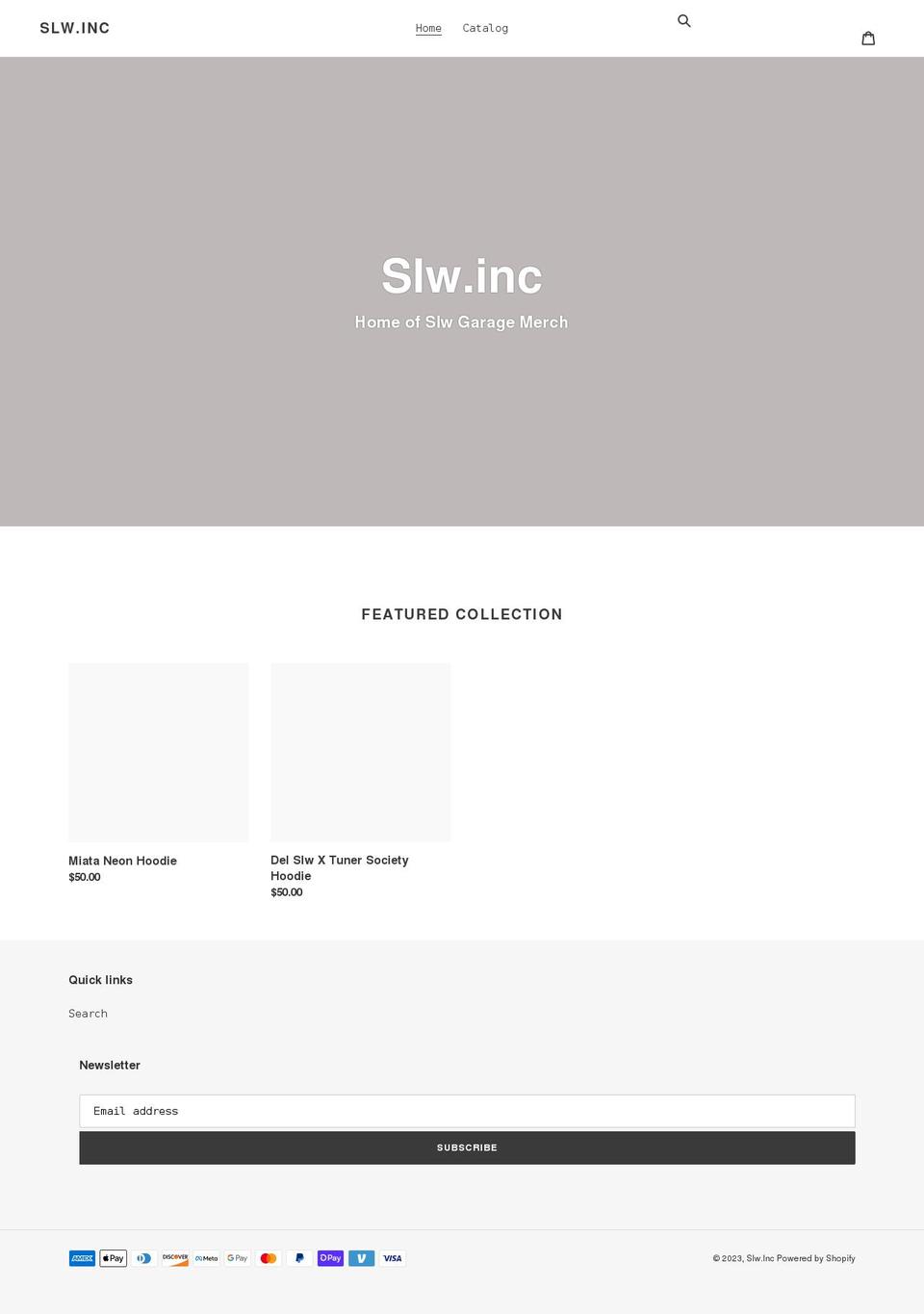 tunersocietyclothing.com shopify website screenshot