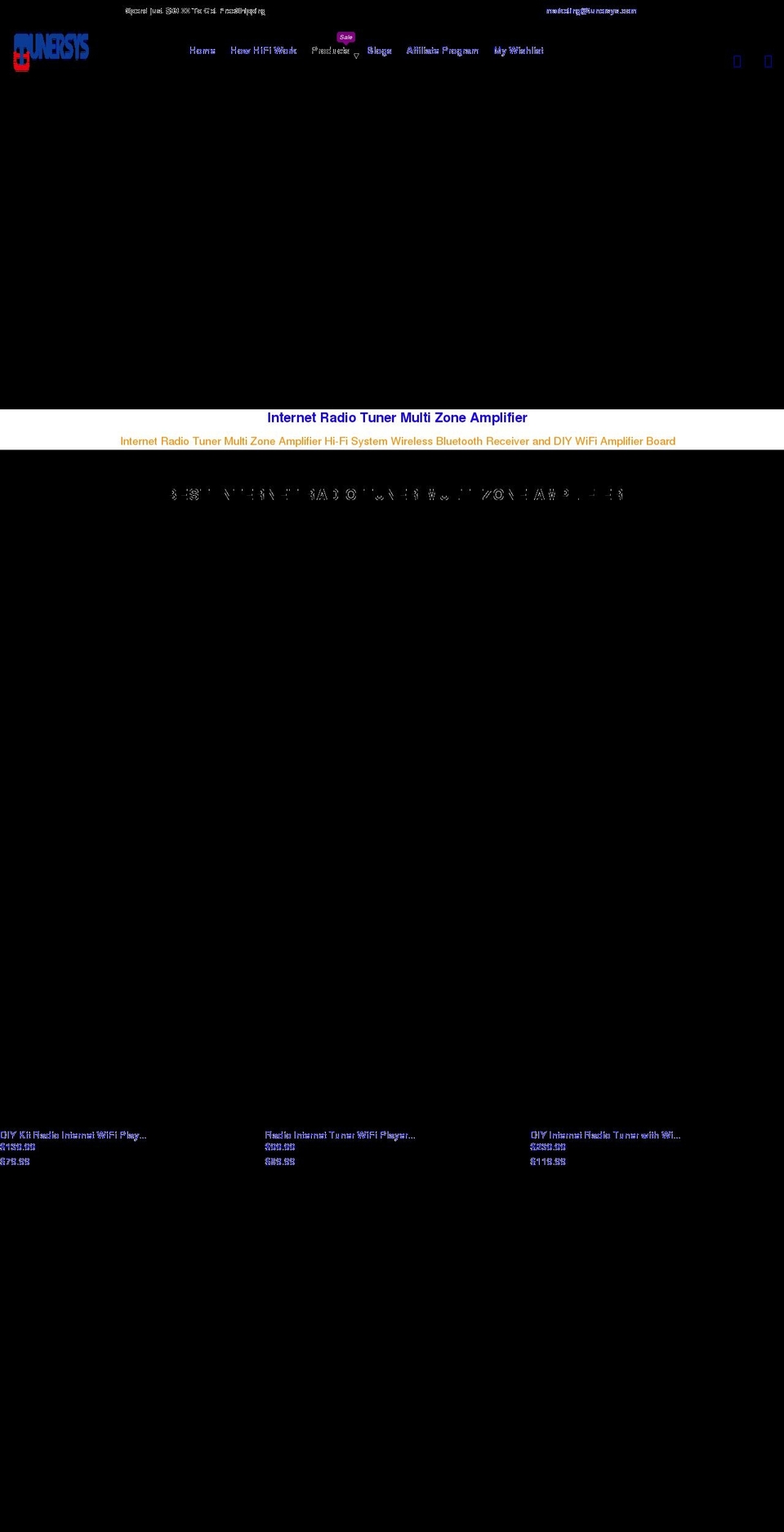 tunersys.com shopify website screenshot