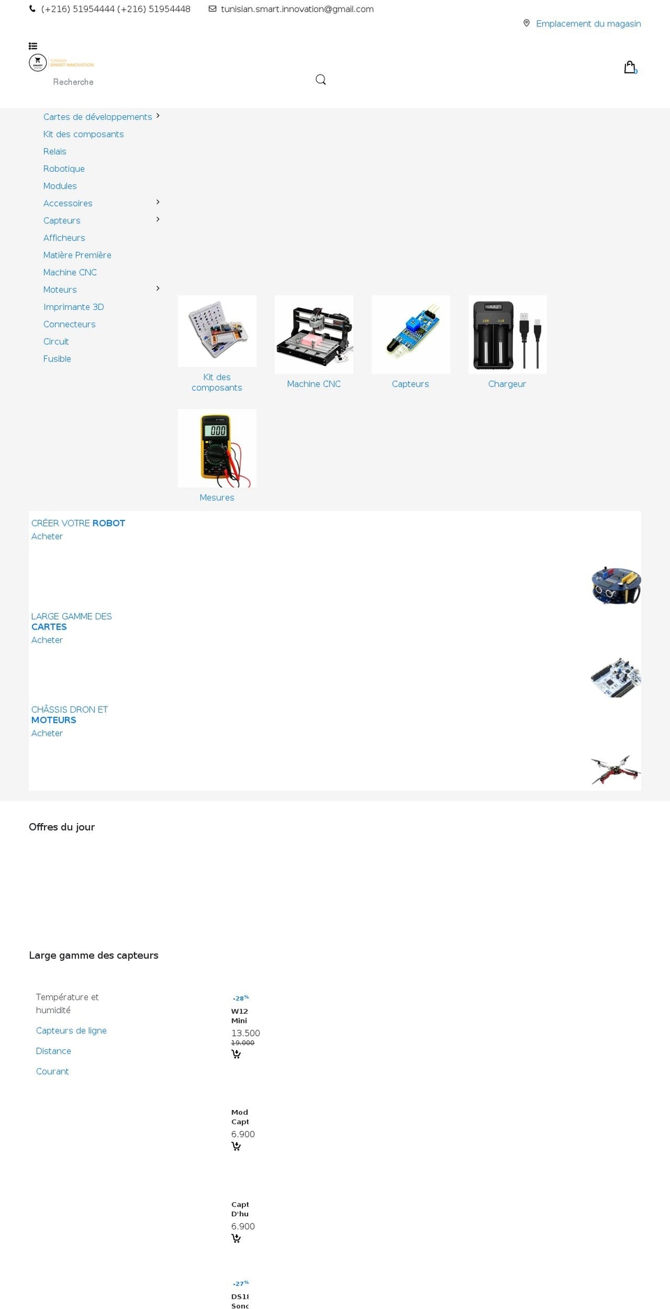 tuni-smart-innovation.com shopify website screenshot