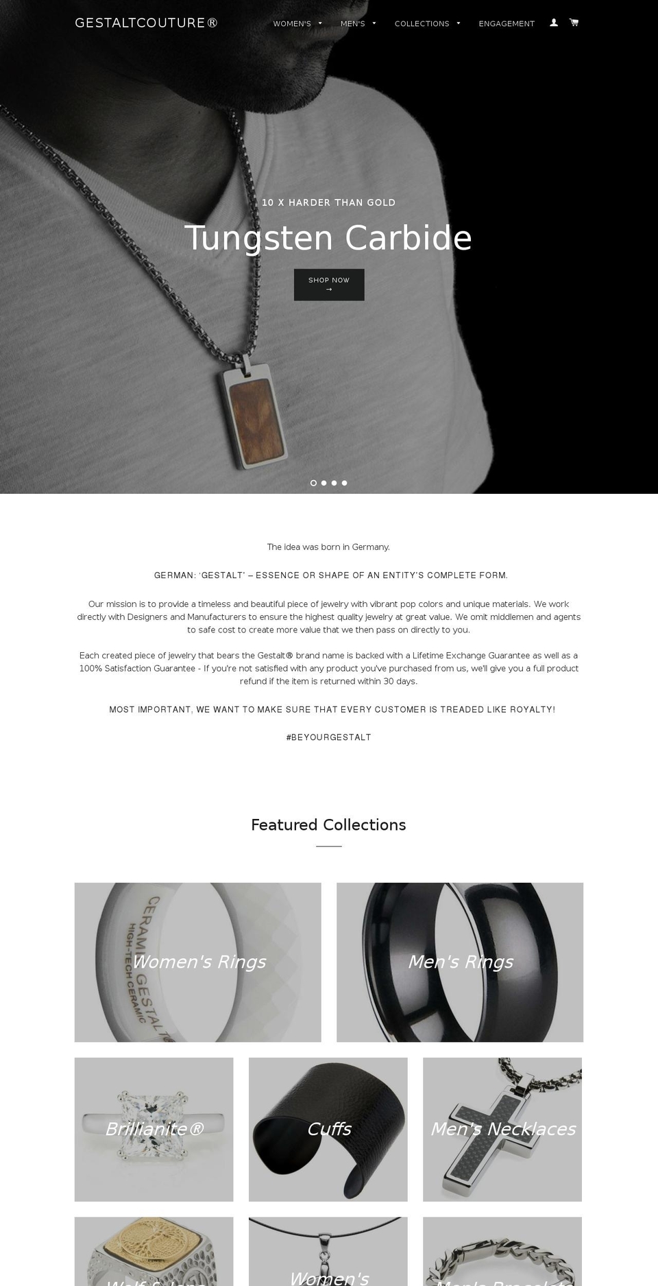 tunsgtenband.com — Shopify storefront screenshot
