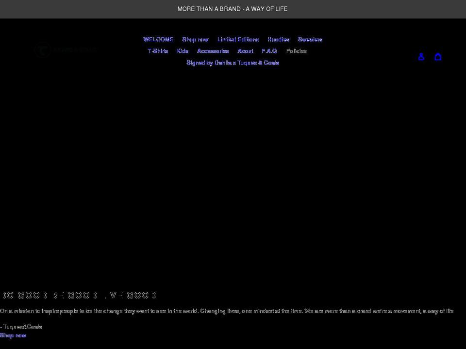 tuquesandcoats.com shopify website screenshot