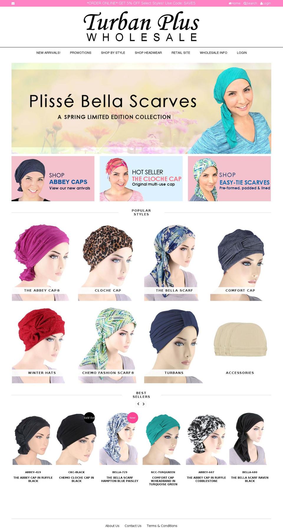 turbanplus.net shopify website screenshot