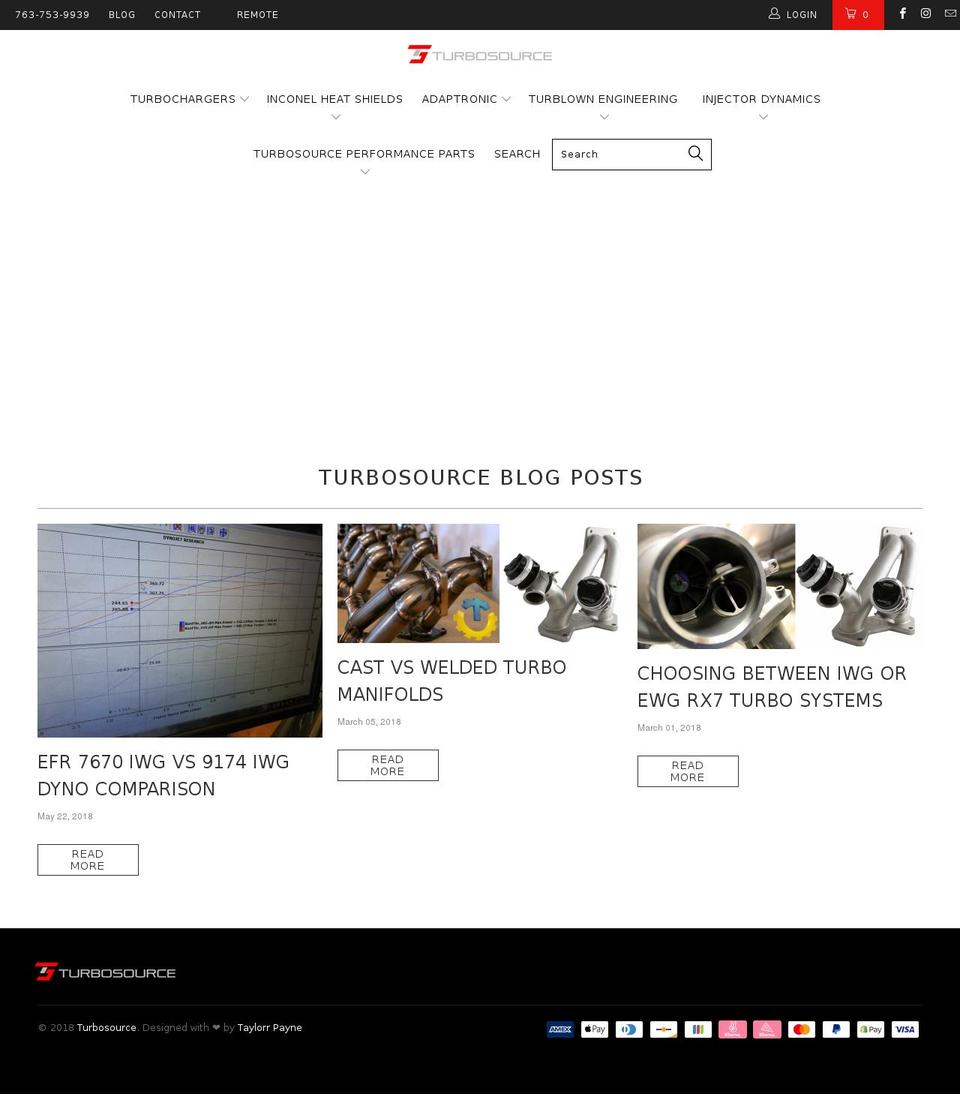 Theme [PROD] Shopify theme site example turblown.com