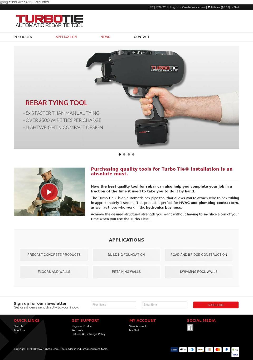 turbotie.com — Shopify storefront screenshot