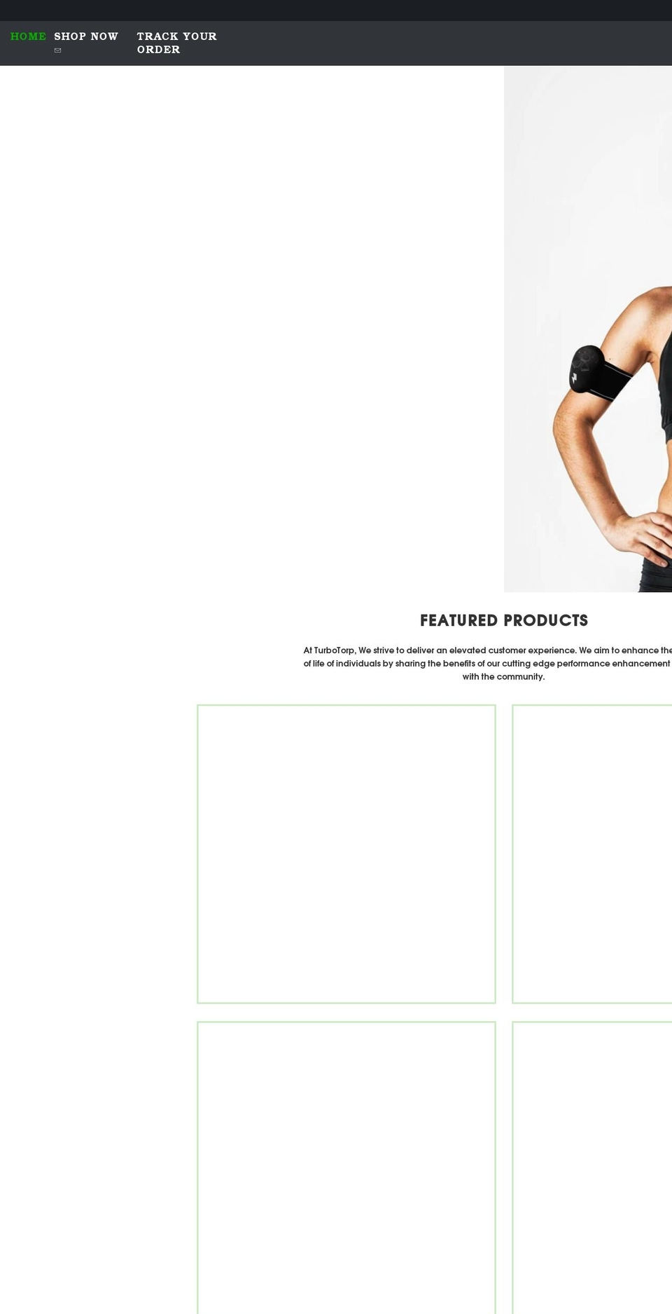 turbotorp.com shopify website screenshot