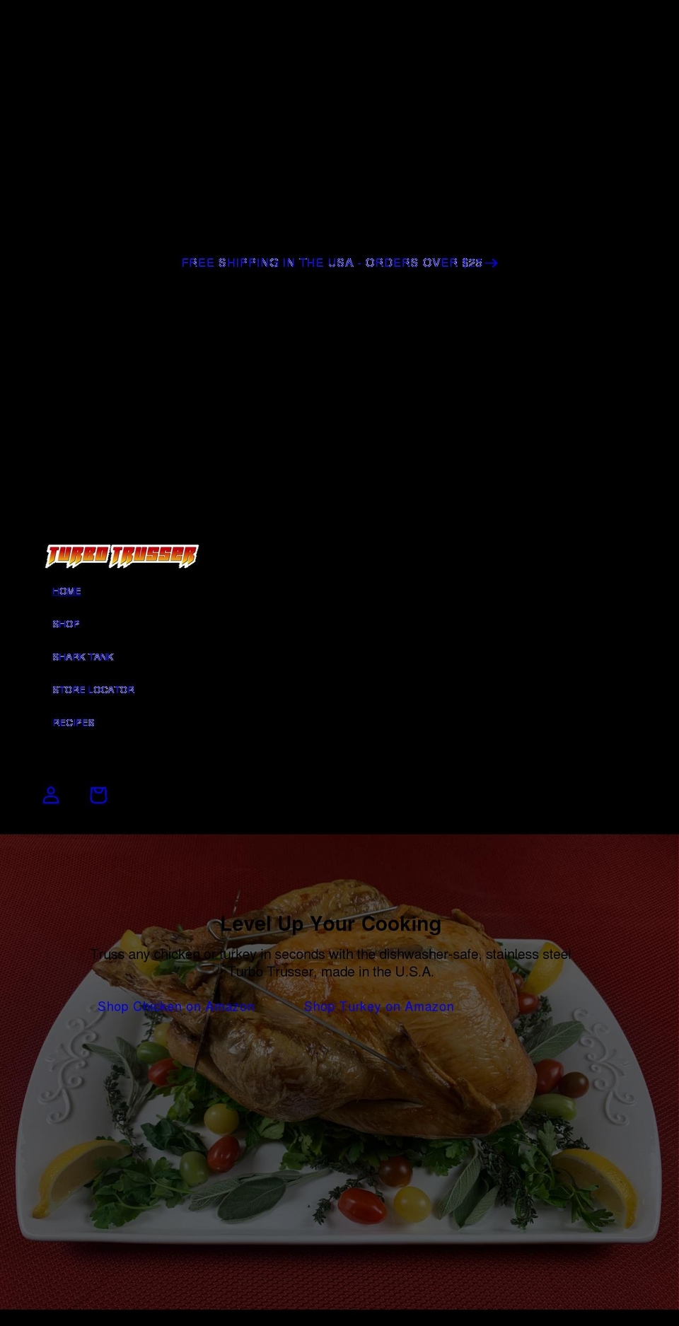 turbotrusser.com shopify website screenshot