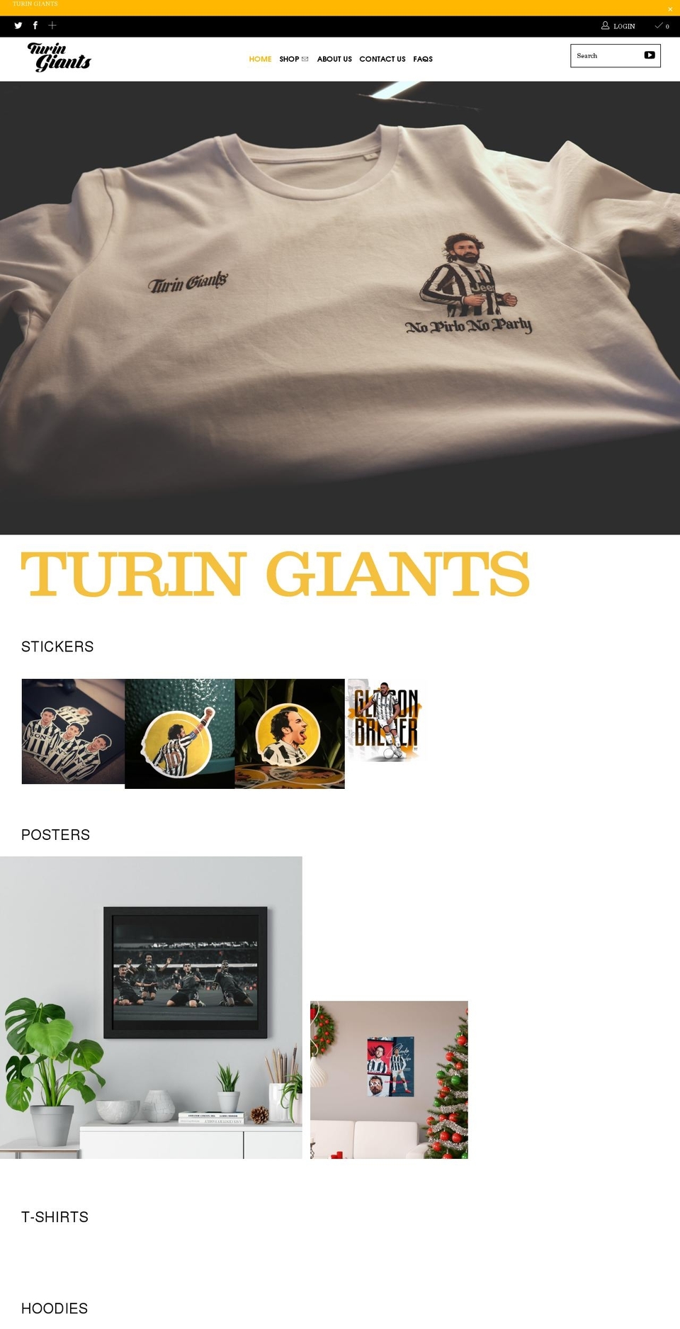 turingiants.com shopify website screenshot