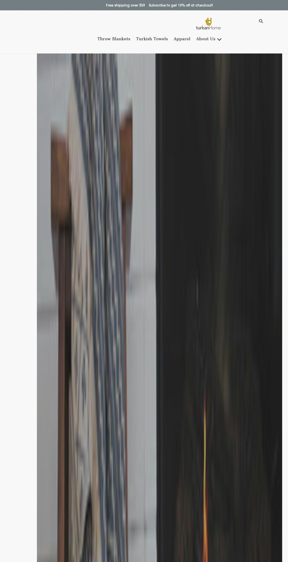 turkanhome.com shopify website screenshot