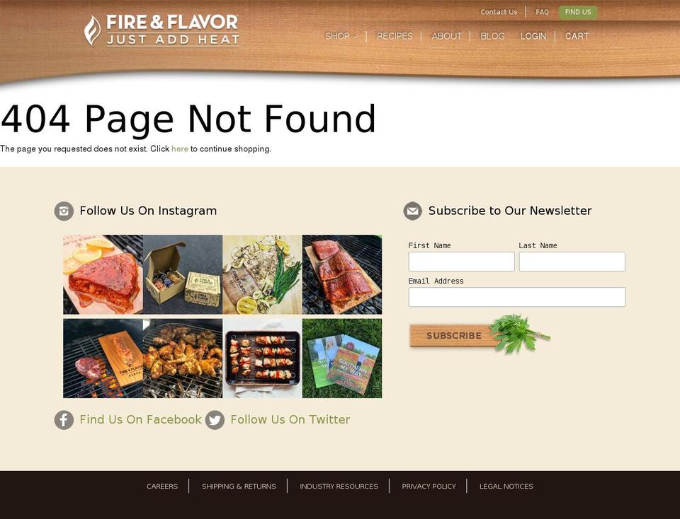 fire-n-flavor Shopify theme site example turkeyperfect.com