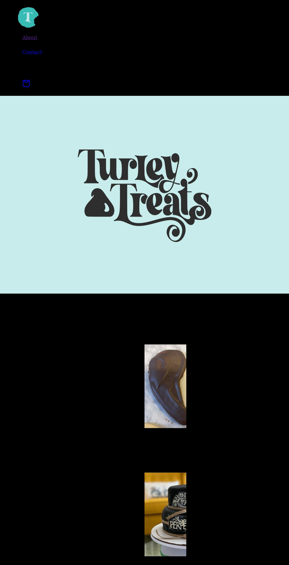 turleytreats.com shopify website screenshot