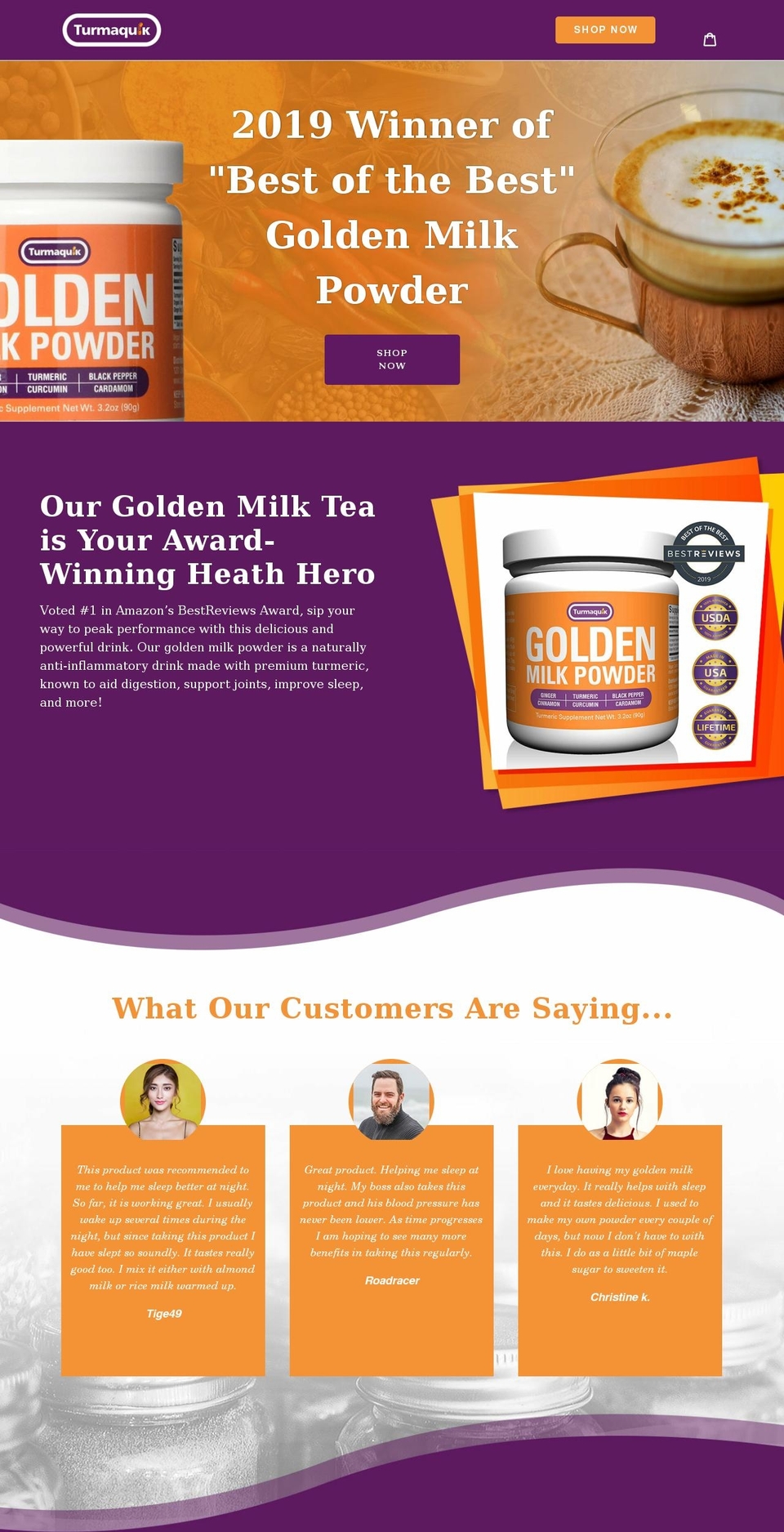 turmaquik.com shopify website screenshot