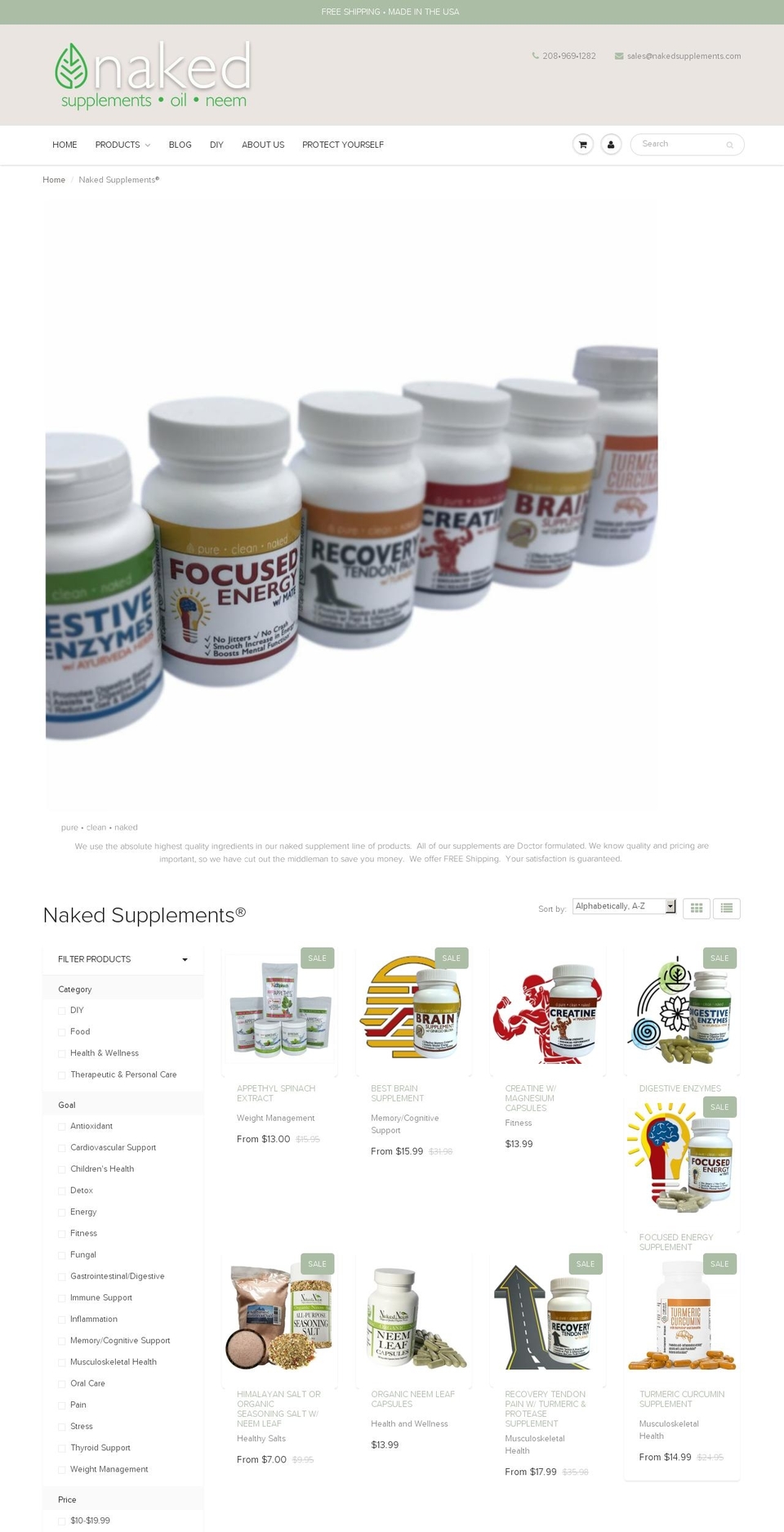 turmericpro.com shopify website screenshot