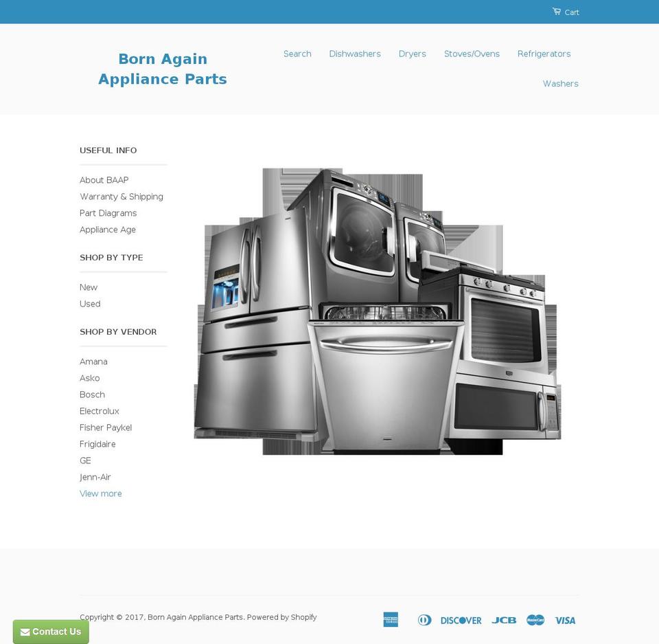 turnagainparts.com shopify website screenshot