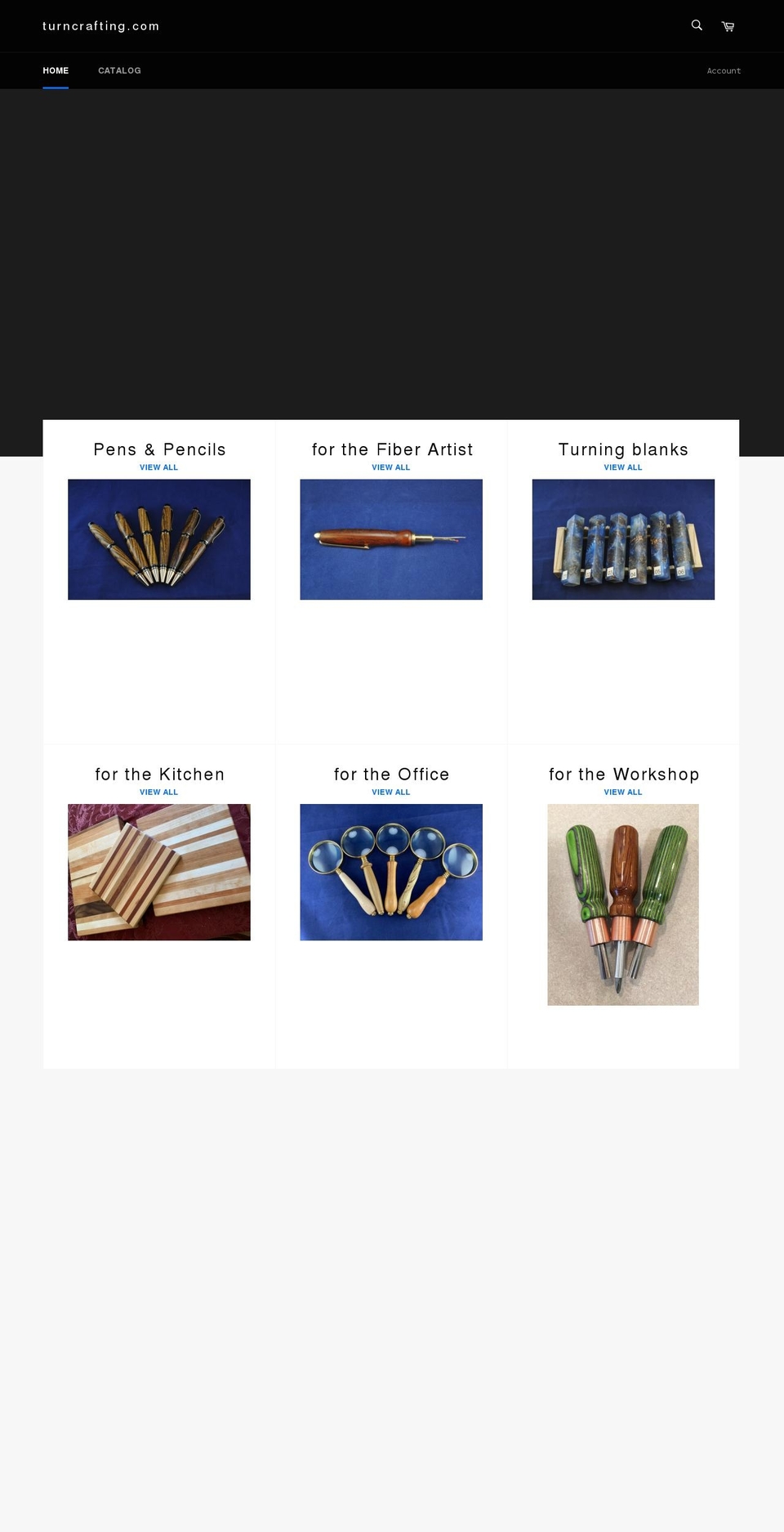 turncrafting.com shopify website screenshot