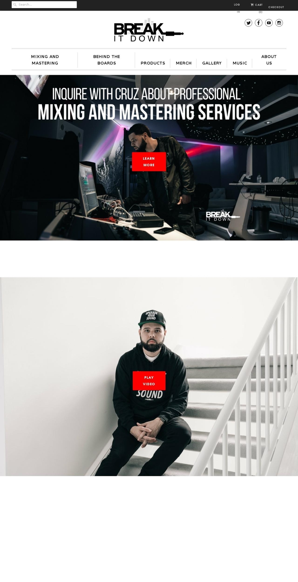 turnmeupcruz.net shopify website screenshot