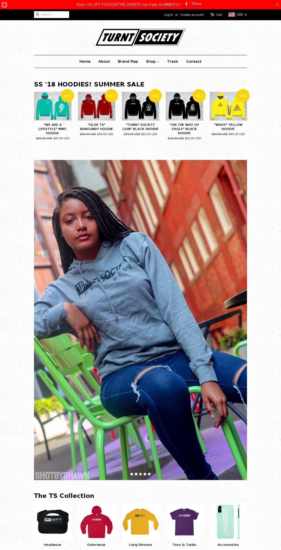 turntsociety.myshopify.com shopify website screenshot