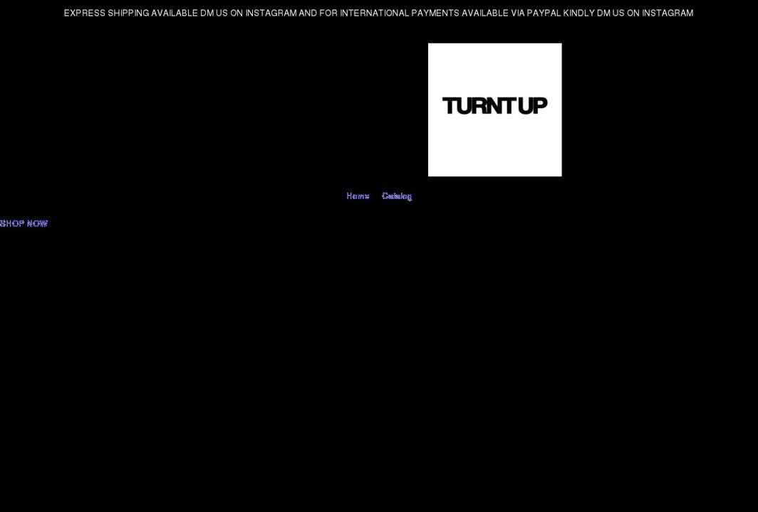 turntupfashion.com shopify website screenshot