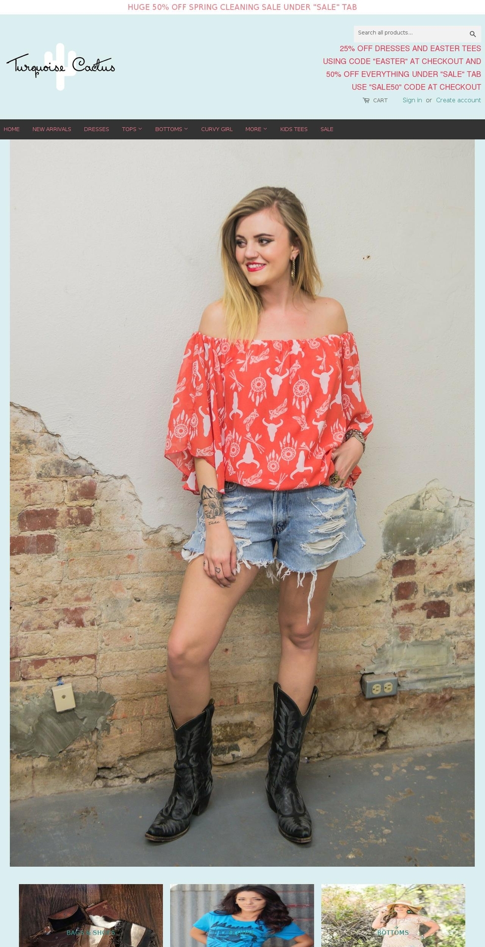 turqcactus.com shopify website screenshot