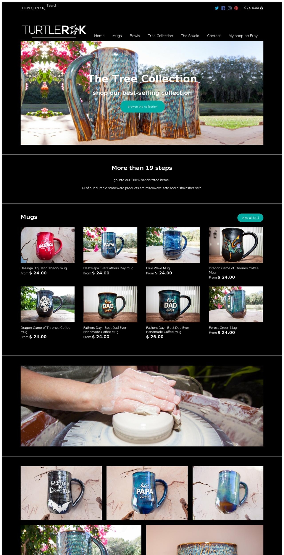 turtlerok.com shopify website screenshot