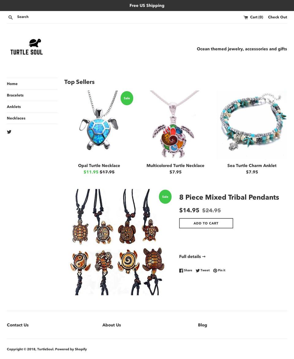 turtlesoul.com — Shopify storefront screenshot