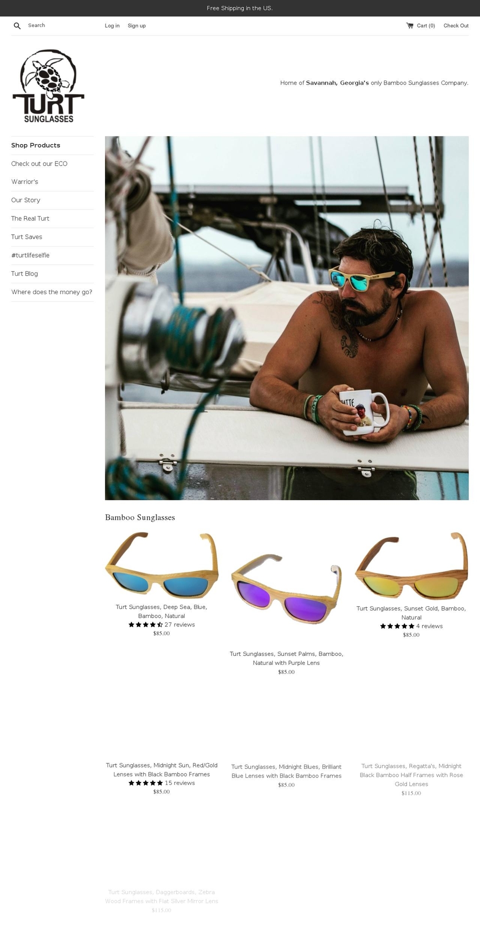turtlife.com — Shopify storefront screenshot
