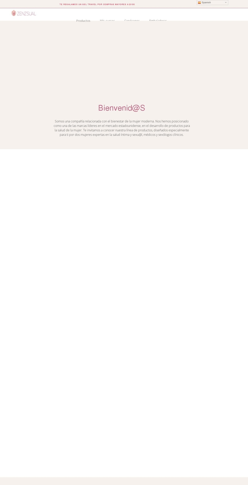 tusaludintima.com shopify website screenshot