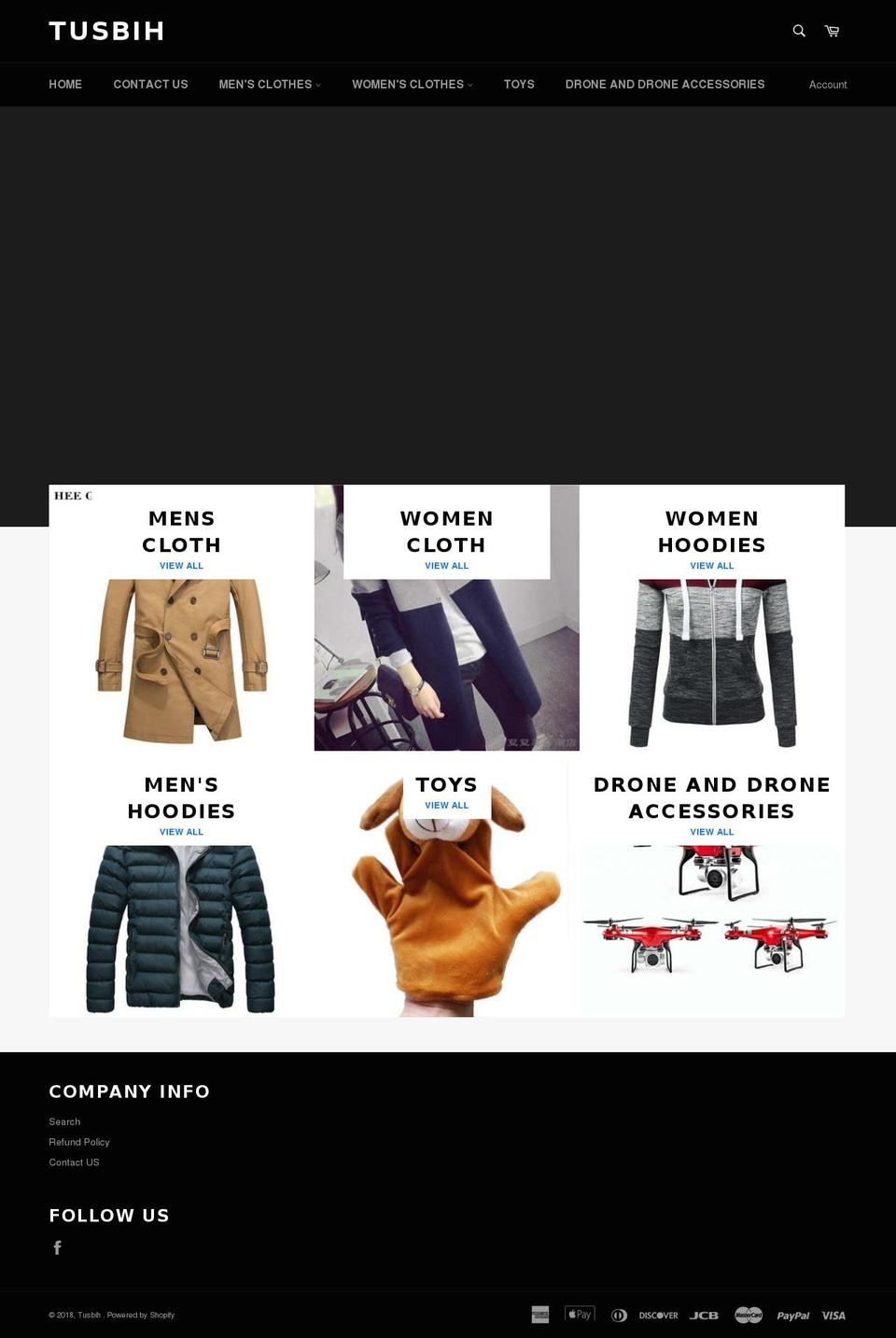 tusbih.com — Shopify storefront screenshot