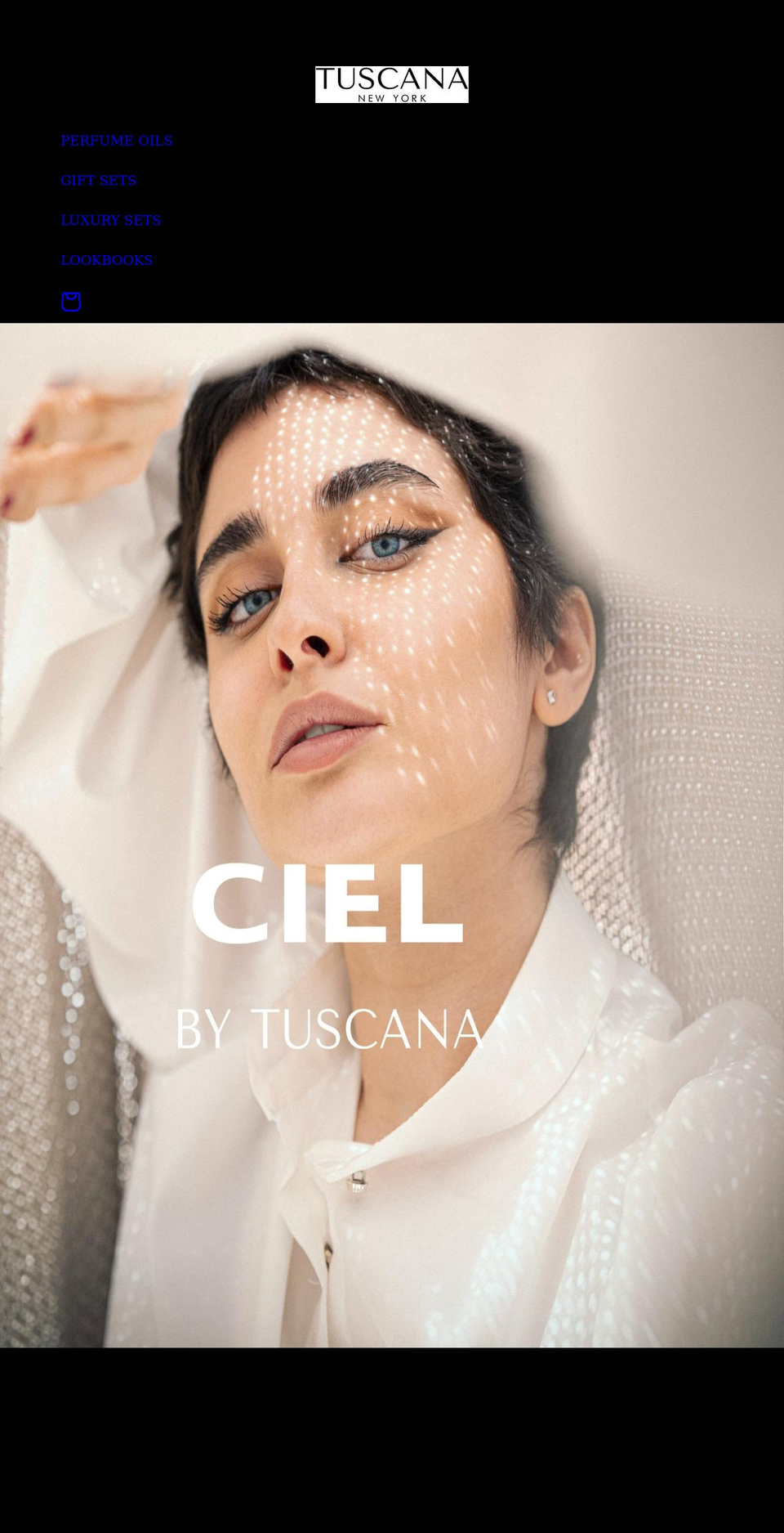 tuscana.com shopify website screenshot