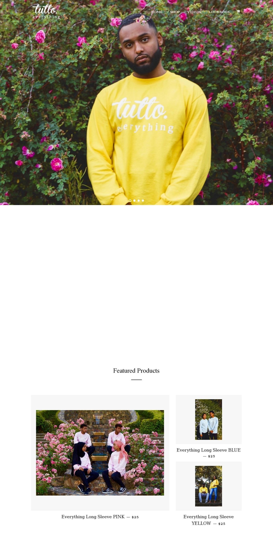 tuttoeverything.com shopify website screenshot
