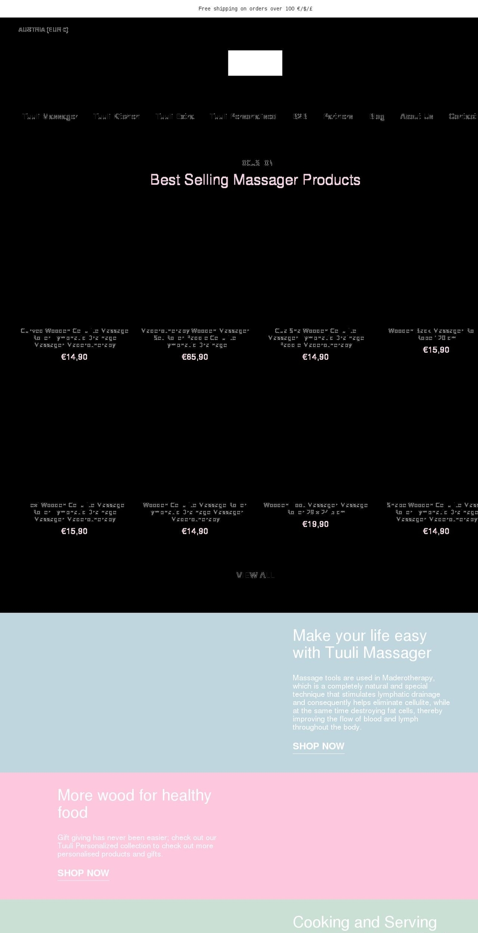 tuuli-shop.com shopify website screenshot